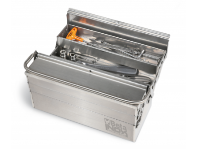 C20TSS Five-section cantilever tool box, stainless steel